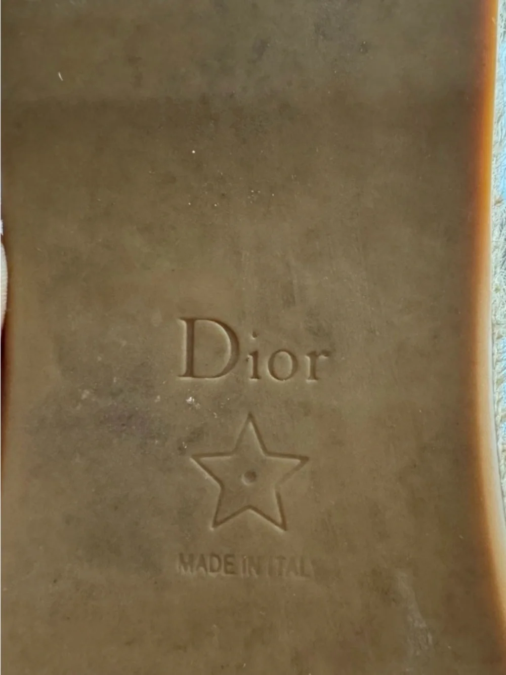 Dior classic espadrille